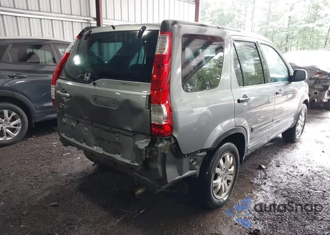 2006 Honda Cr-V Ex из США, поврежденный, VIN SHSRD78896U401029